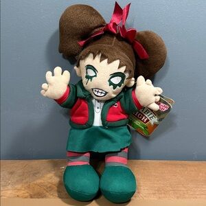 Sugar Loaf Zombie High Cheerleader Plush 13” Doll by NEN 2012 New With Tags